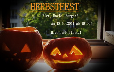 Einladung zum Herbstfest in Pillnitz 2011