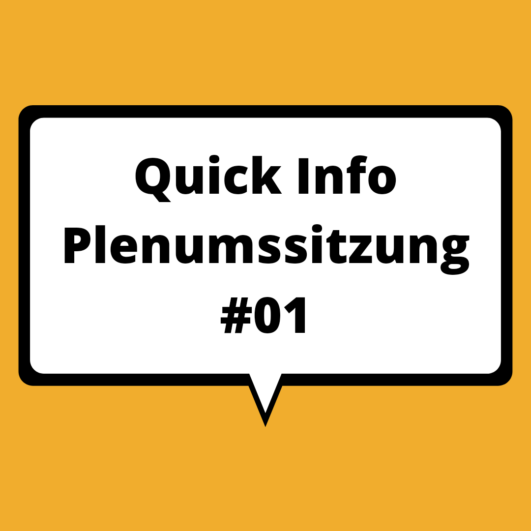 Sitzungszusammenfassung des Plenums vom 07.09.2021