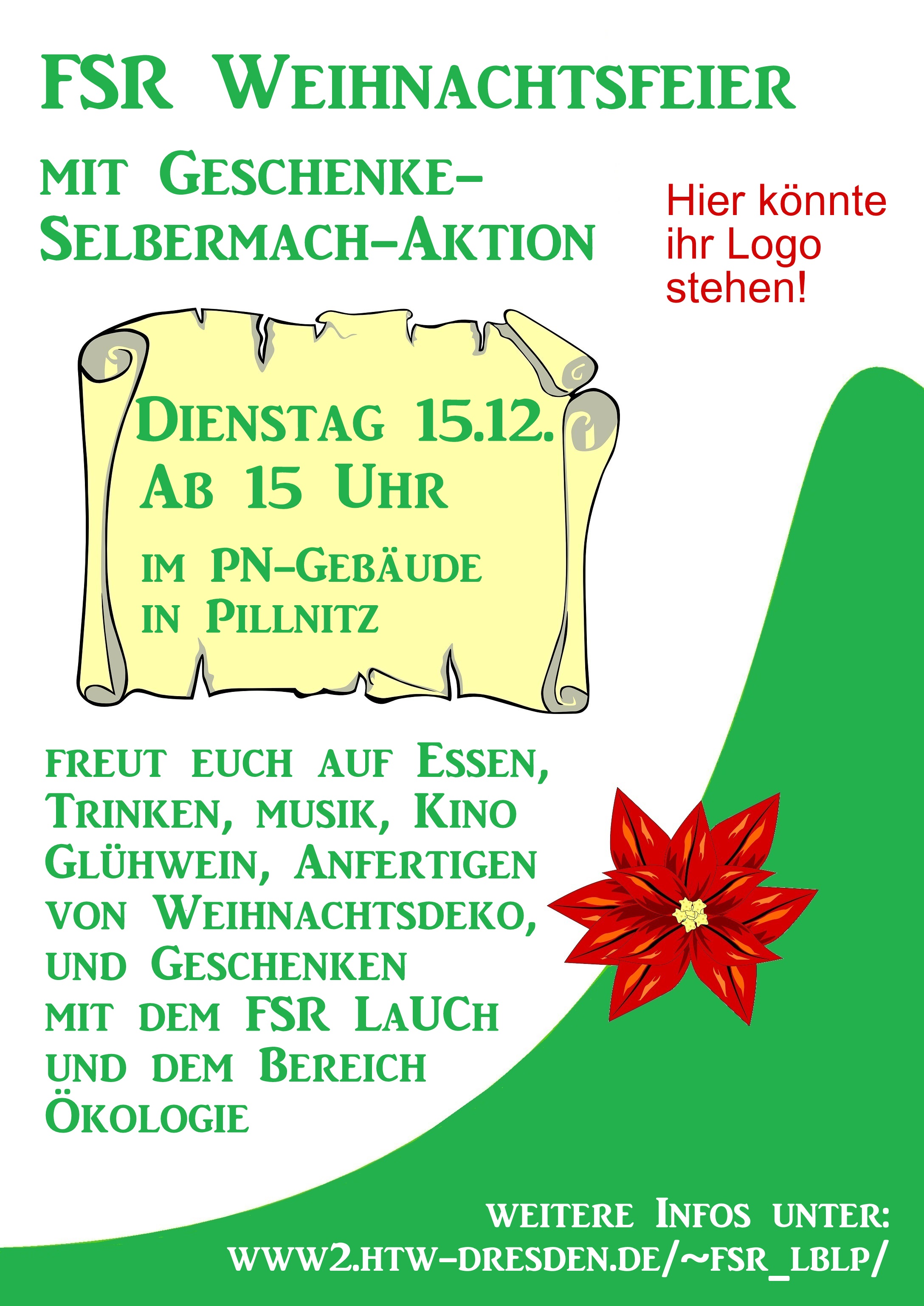 Plakat Geschenke-Selbermach-Aktion 2015