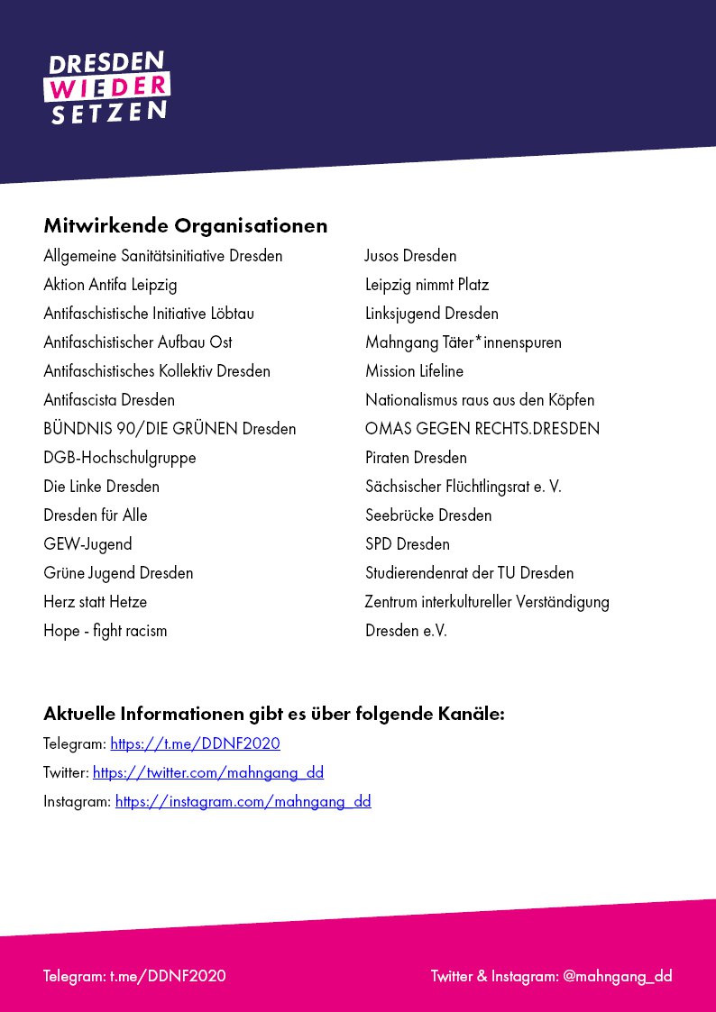 Aufruf 2023: Zum 13. Februar WiEdersetzen - Nazi-Aufmärsche stoppen! (2)