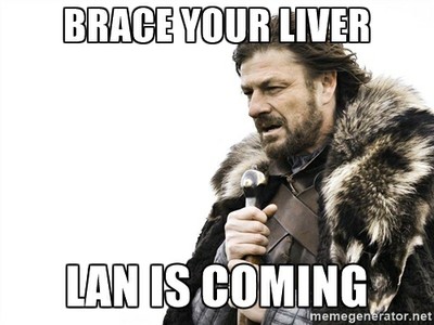 Lan is coming