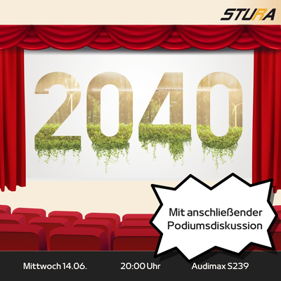 Unikino - 2040 (OmU) mit anschließender Podiumsdiskussion (Bild)
