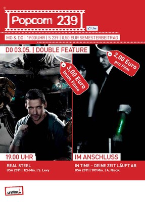 double feature: Real Steal / In Time - Deine Zeit läuft ab