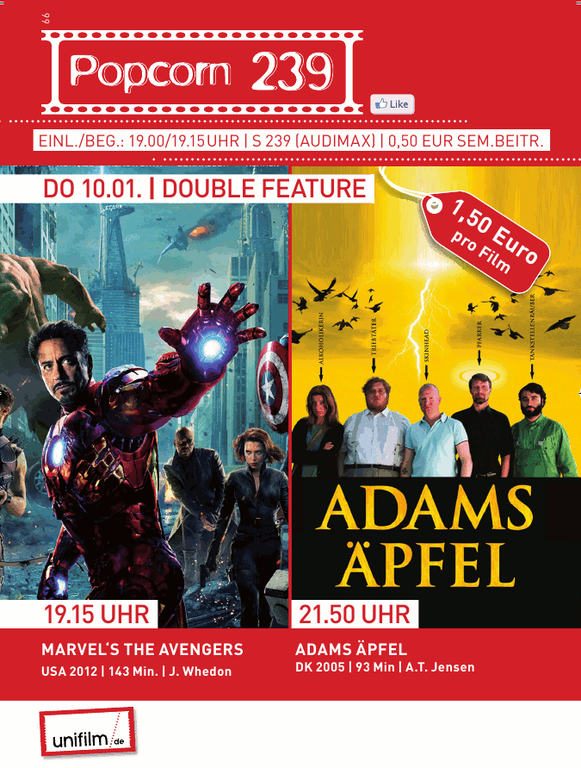 double feature: Avengers / Adams Äpfel