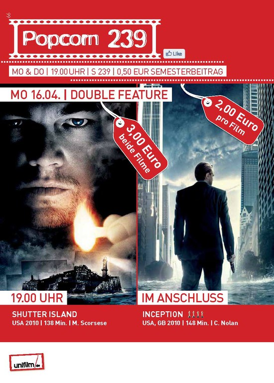 double feature: Shutter Island / Inception