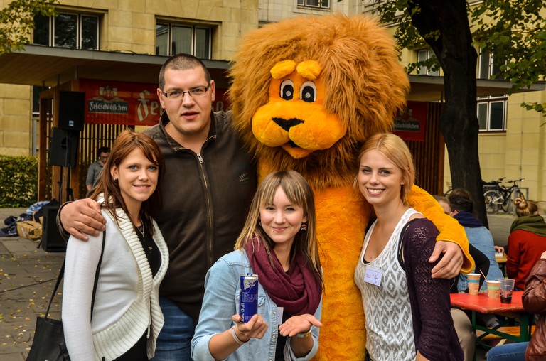 Stu mit Alice, Sabine, Sascha und Sylvia