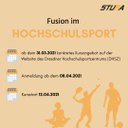 Fusion im Hochschulsport - Das DHSZ