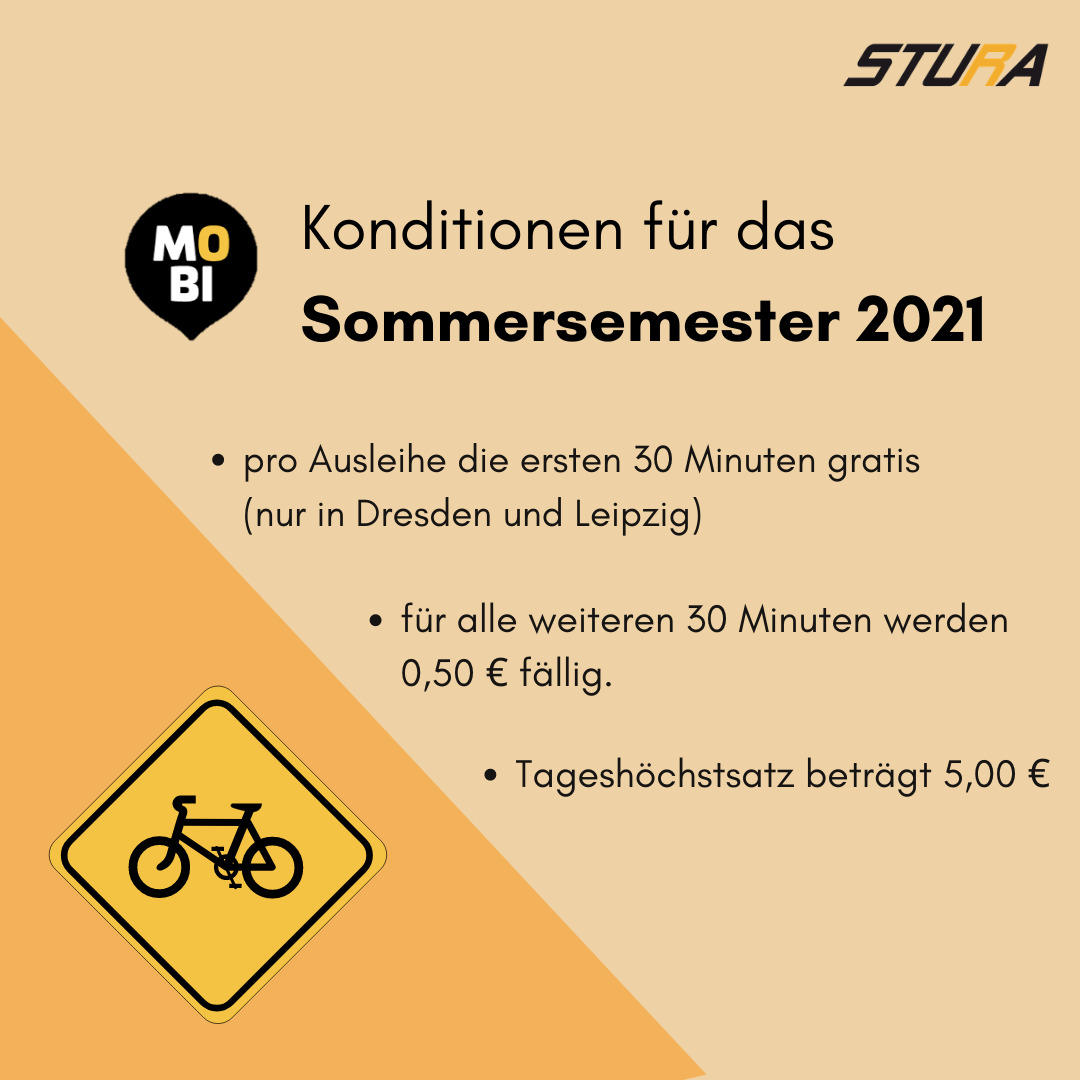 HTW-Studierende fahren im Sommersemester weiter MOBIbike! 