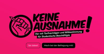Befragung Studentischer Beschäftigter