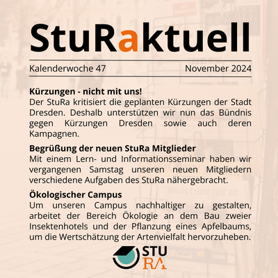 Bild Zusammenfassung StuRaktuell KW 47 2024