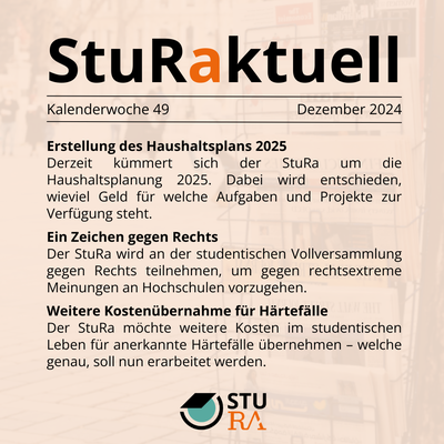 Bild Zusammenfassung StuRakuell KW 49 2024