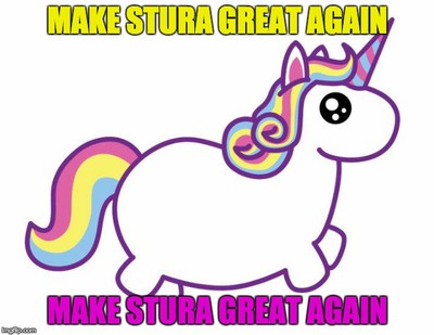 Make StuRa great again unicorn