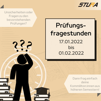 Prüfungsfragestunden WiSe 21/22