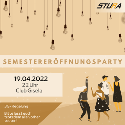Semestereröffnungsparty SoSe 19.04.2022