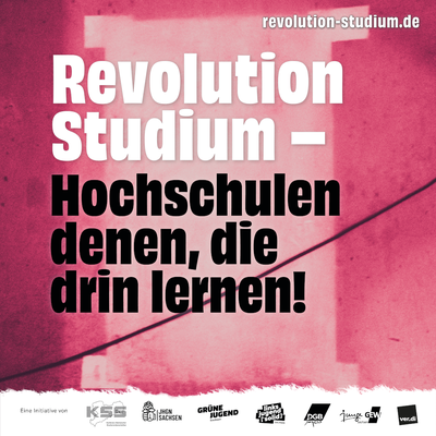 Kampagne KSS Novellierung Hochschulgesetz Revolution Studium clean