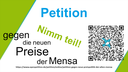 Petition: Gegen die Preiserhöhung in den Mensen