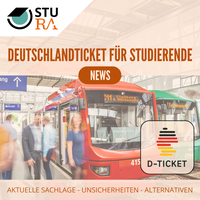 Das Deutschlandticket für Studierende ab dem Sommersemester 2024 an der HTWD?