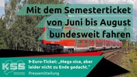 9-Euro-Ticket: „Mega nice, aber leider nicht zu Ende gedacht.“